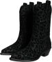 Dolce & Gabbana Luipaardprint Cowboy Laarzen met Leren Zool Black Dames - Thumbnail 3