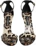 Dolce & Gabbana Luipaardprint Enkelband Sandalen Brown Dames - Thumbnail 2