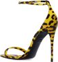 Dolce & Gabbana Luipaardprint Leren Sandalen met Bandjes Yellow Dames - Thumbnail 2