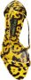 Dolce & Gabbana Luipaardprint Leren Sandalen met Bandjes Yellow Dames - Thumbnail 4