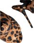 Dolce & Gabbana Luipaard Slingback Heels Sandalen Schoenen Brown Dames - Thumbnail 6