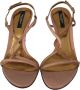 Dolce & Gabbana Luxe Enkelband Sandalen in Roze en Bruin Brown Dames - Thumbnail 9