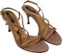 Dolce & Gabbana Luxe Enkelband Sandalen in Roze en Bruin Brown Dames - Thumbnail 10