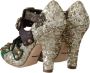 Dolce & Gabbana Gouden Paillet Kristal Hakken Multicolor Dames - Thumbnail 4