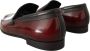 Dolce & Gabbana Bordeaux Patent Leather Dress Loafers Shoes - Thumbnail 7