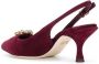 Dolce & Gabbana Luxe Rode Suède Pumps Red Dames - Thumbnail 7