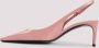 Dolce & Gabbana Stilet slingback pumps in kalfsleer Pink Dames - Thumbnail 6