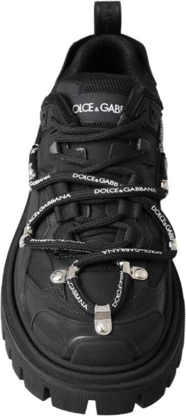 Dolce & Gabbana Luxe Trekking Sneaker Boots Black Dames