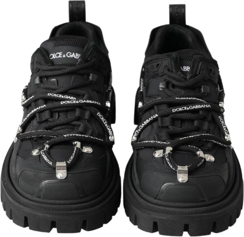 Dolce & Gabbana Luxe Trekking Sneaker Boots Black Dames