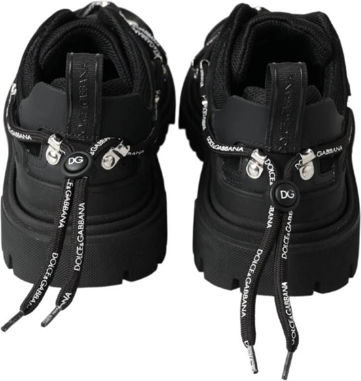 Dolce & Gabbana Luxe Trekking Sneaker Boots Black Dames