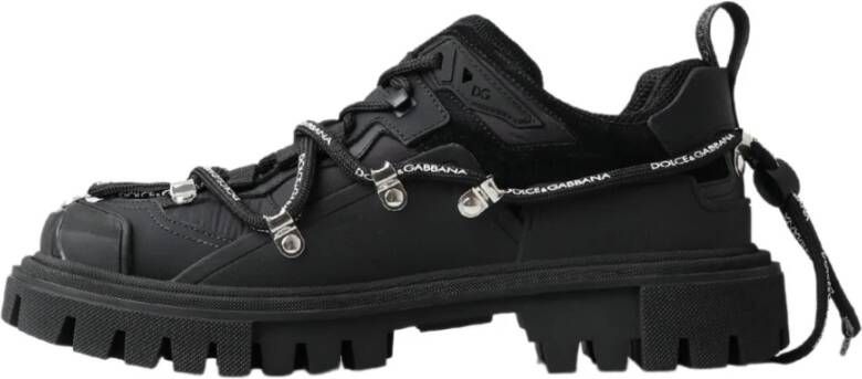 Dolce & Gabbana Luxe Trekking Sneaker Boots Black Dames