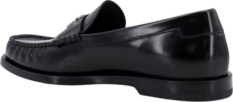 Dolce & Gabbana Metalen Monogram Loafer Black Heren