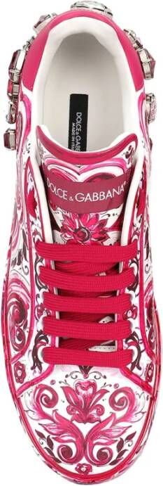 Dolce & Gabbana Mode Sneakers Ck1544Ad466He3Ob Red Dames