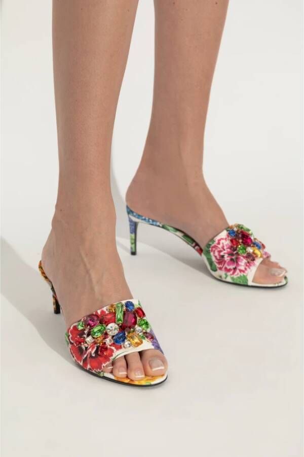 Dolce & Gabbana Muiltjes met hak Multicolor Dames