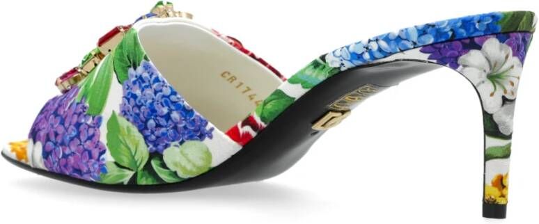 Dolce & Gabbana Muiltjes met hak Multicolor Dames