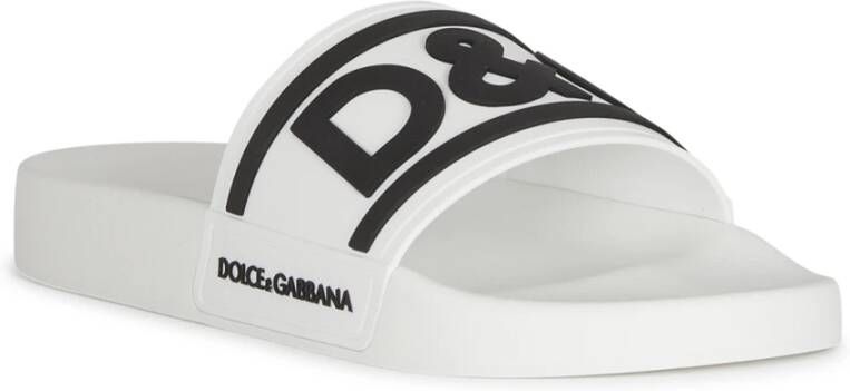 Dolce & Gabbana Mules Pantoffels White Dames