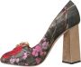 Dolce & Gabbana Multicolor Bloemen Jacquard Kristal Hakken Pumps Multicolor Dames - Thumbnail 13