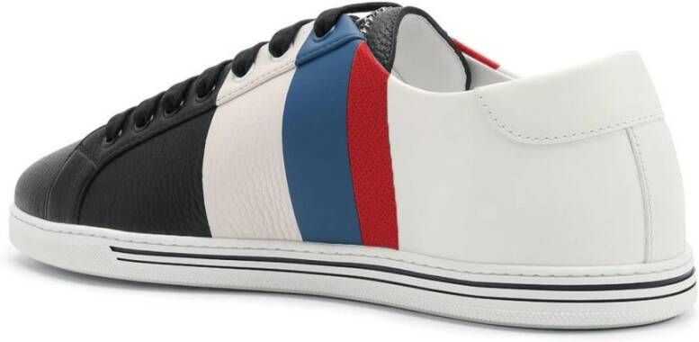 Dolce & Gabbana Multicolor Lage Sneakers van Gestructureerd Kalfsleer Multicolor Heren