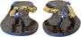 Dolce & Gabbana Multicolor Leren Platte Sandalen Multicolor Dames - Thumbnail 2