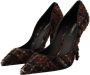 Dolce & Gabbana Multicolor Tweed Puntige Stiletto Pumps Multicolor Dames - Thumbnail 3