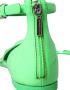 Dolce & Gabbana Neon Groene Kristal Enkelband Sandalen Green Dames - Thumbnail 7