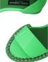 Dolce & Gabbana Neon Groene Kristal Enkelband Sandalen Green Dames - Thumbnail 8