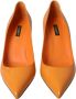 Dolce & Gabbana Oranje Patent Leren Hoge Hak Pumps Orange Dames - Thumbnail 2