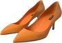 Dolce & Gabbana Oranje Patent Leren Hoge Hak Pumps Orange Dames - Thumbnail 3