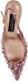 Dolce & Gabbana Paillet Slingback Pumps met Kitten Heel Pink Dames - Thumbnail 2