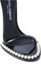 Dolce & Gabbana Parel Hak Sandalen Black Dames - Thumbnail 4