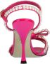 Dolce & Gabbana Parelversierde hoge hak sandalen Pink Dames - Thumbnail 8