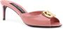 Dolce & Gabbana Patent Leren Stiletto Sandalen Pink Dames - Thumbnail 2