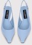 Dolce & Gabbana Patent Slingback Pumps met hoge hak Blue Dames - Thumbnail 6