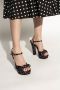 Dolce & Gabbana Plateau Sandalen Bianca Black Dames - Thumbnail 2