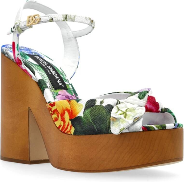 Dolce & Gabbana Plateau sandalen Multicolor Dames