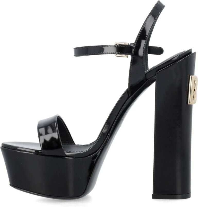 Dolce & Gabbana Platform Sandal Keira Black Dames