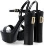 Dolce & Gabbana Platform Sandal Keira Black Dames - Thumbnail 4