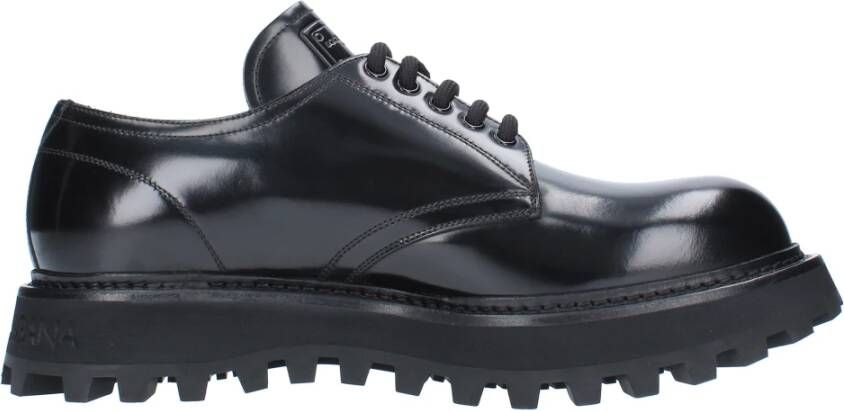 Dolce & Gabbana Platte schoenen Zwart Black Heren