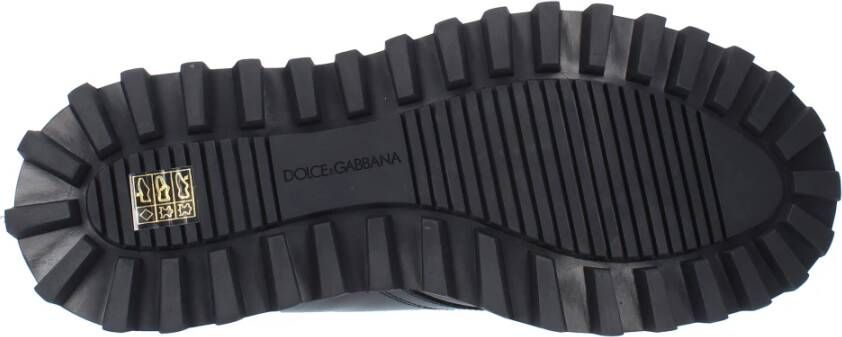 Dolce & Gabbana Platte schoenen Zwart Black Heren