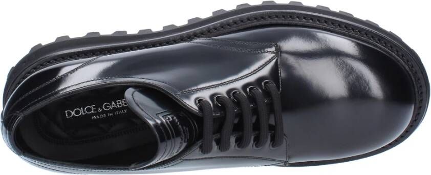 Dolce & Gabbana Platte schoenen Zwart Black Heren