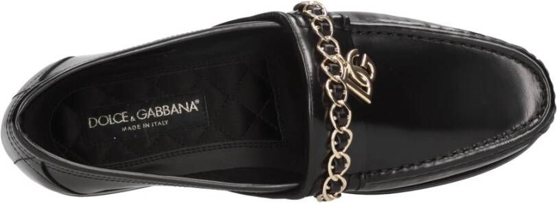 Dolce & Gabbana Platte schoenen Zwart Black Heren