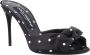 Dolce & Gabbana Polka-Dot Satijnen Sandalen met Strik Detail Black Dames - Thumbnail 3