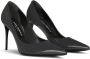 Dolce & Gabbana Grijze Kalfsleren Pumps met Puntige Neus Gray Dames - Thumbnail 3