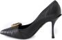 Dolce & Gabbana Zwarte Leren Hak Pumps Black Dames - Thumbnail 5