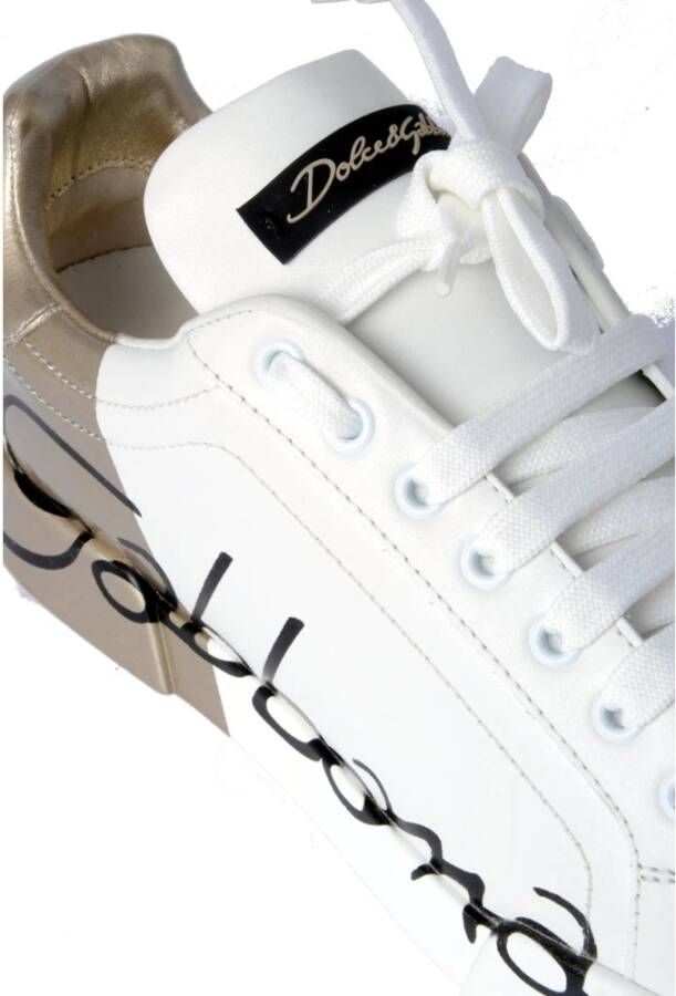 Dolce & Gabbana Portofino Dames Sneakers White Dames