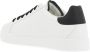 Dolce & Gabbana Portofino Leren Sneakers met Geperforeerd Logo White Heren - Thumbnail 3