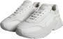 Dolce & Gabbana Portofino Leren Sneakers Wit White Dames - Thumbnail 3