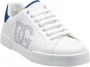 Dolce & Gabbana Portofino Light Sneakers in wit blauw leer White Heren - Thumbnail 2