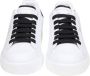 Dolce & Gabbana Portofino Line Leren Sneakers Zwart Wit White Dames - Thumbnail 3