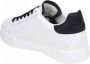 Dolce & Gabbana Portofino Line Leren Sneakers Zwart Wit White Dames - Thumbnail 4